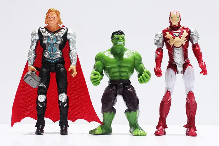 Style Loft Collection x Marvel Avengers Six Piece Set Miniature Action Figurines