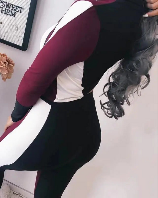 Style Loft Collection Color Block Activewear Set