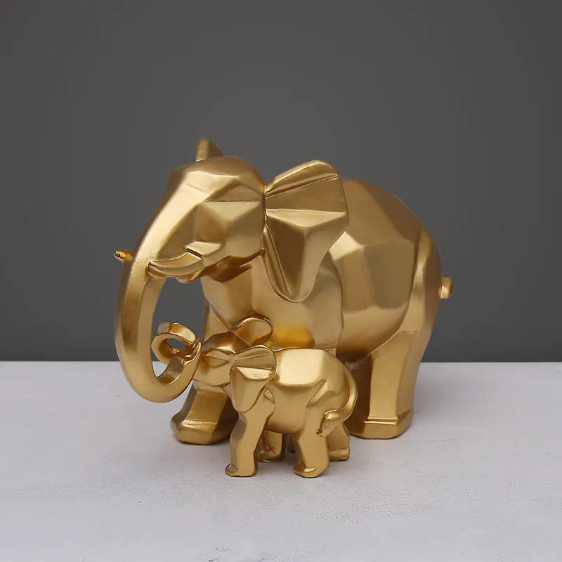 Style Loft Collection Geometric Elephant Parade Figurine