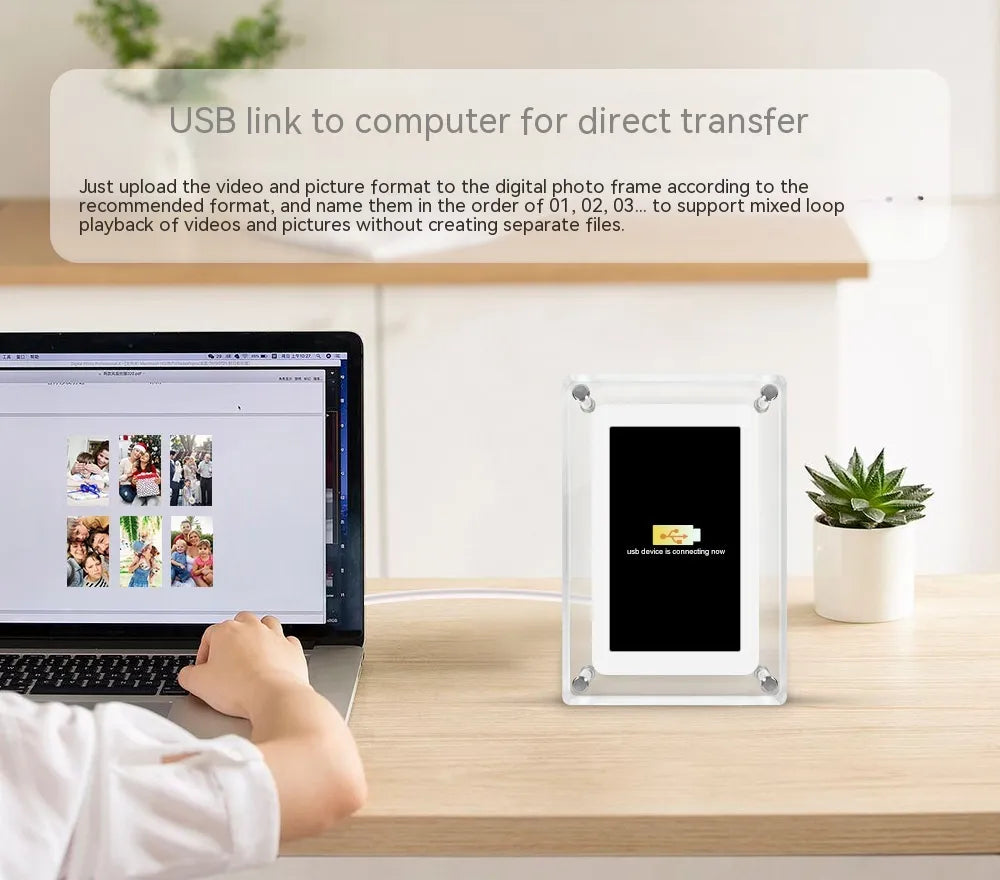 Style Loft Collection HomeLoft NovaLink 5-inch Digital Photo & Video Player