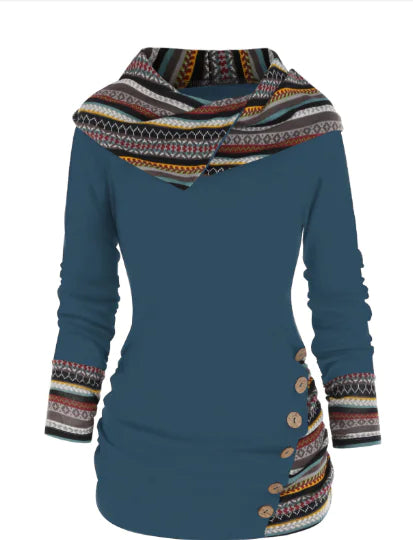Style Loft Collection Monday Morning Meetings Knitted Long Sleeve Button-Up Top