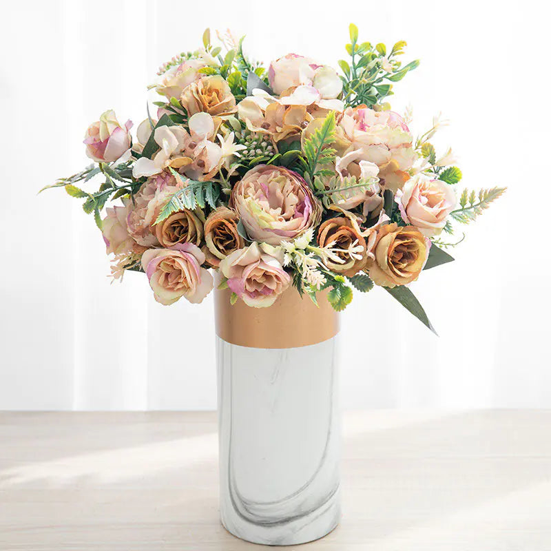 Style Loft Collection Peony Forever Flower Bouquet