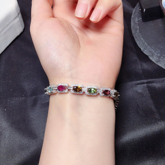 Style Loft Collection Elegantly Brilliant Tourmaline Bracelet