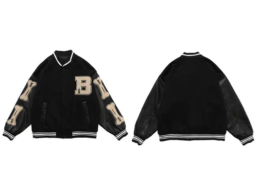 Style Loft Collection Hambone Letterman Jacket