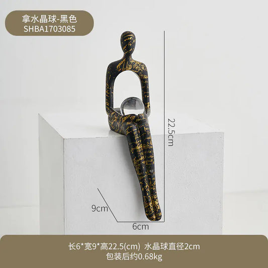 Style Loft Collection Abstract Figure Decor Piece