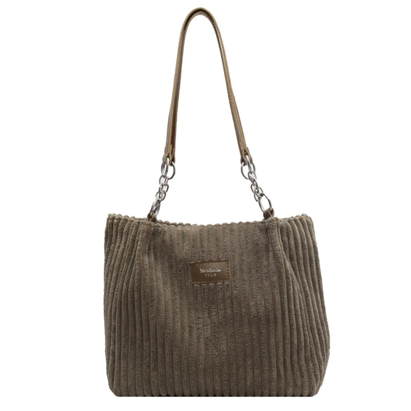 Style Loft Collection Corduroy Tote Bag