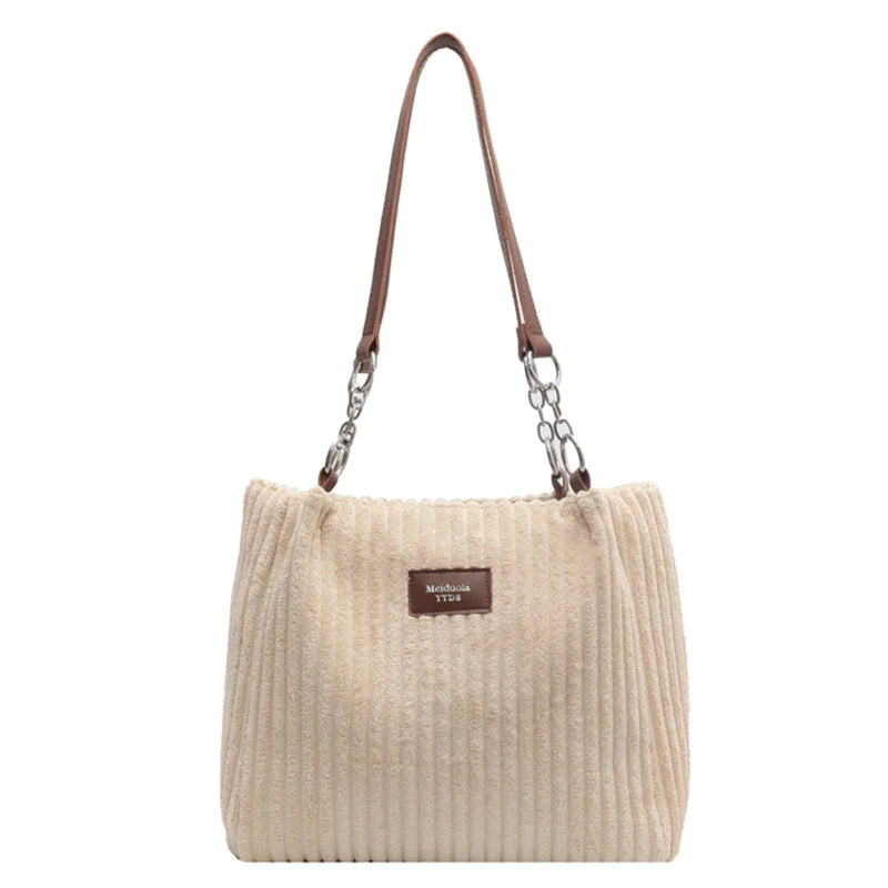 Style Loft Collection Corduroy Tote Bag