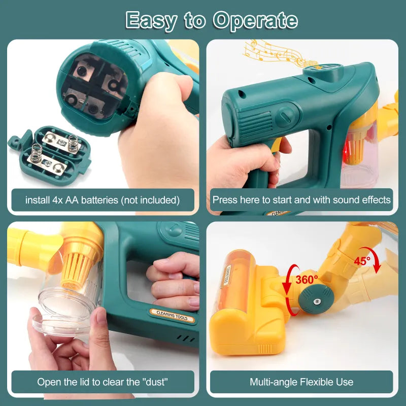 Style Loft Collection KidsLoft Playtime Vacuum Cleaner Toy