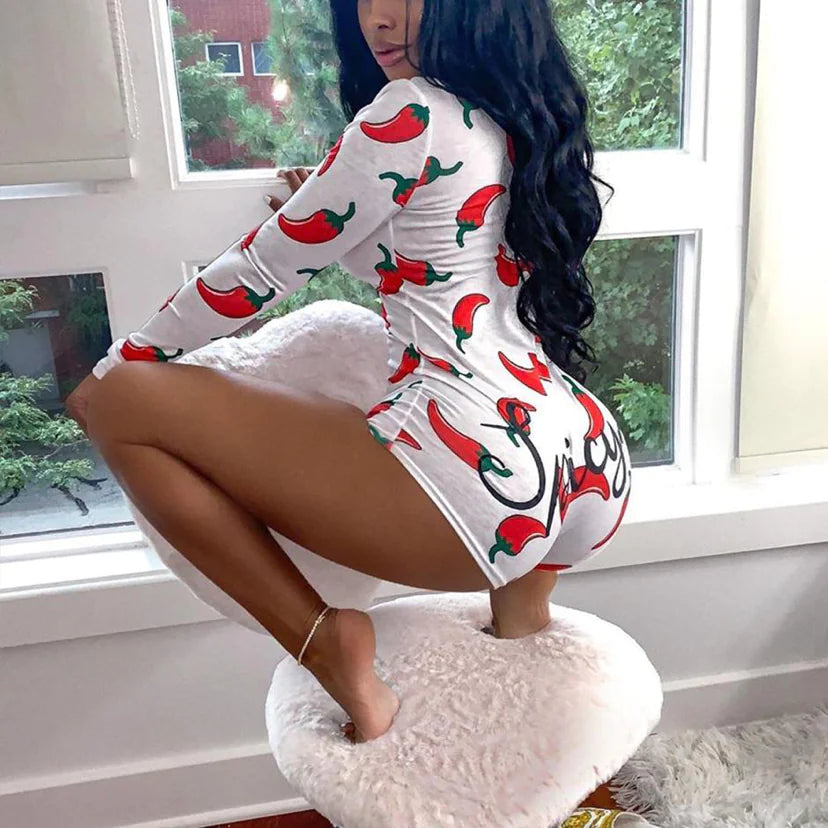 Style Loft Collection Spicy and Juicy Slim Fit Jumpsuit