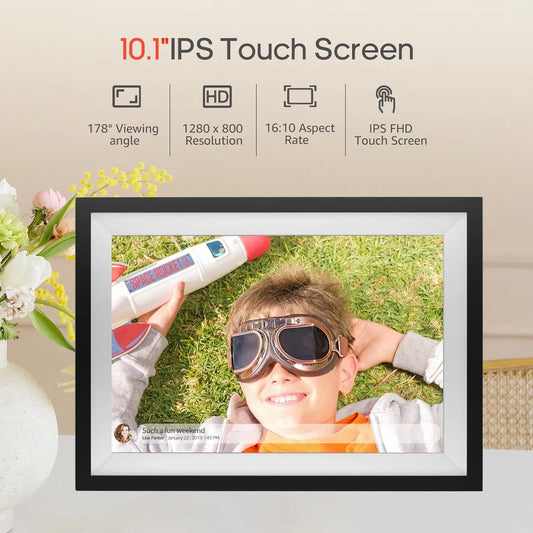 Style Loft Collection RoomLoft Nuvolynx 10 Inch TouchScreen 32GB Intelligent Photo Frame