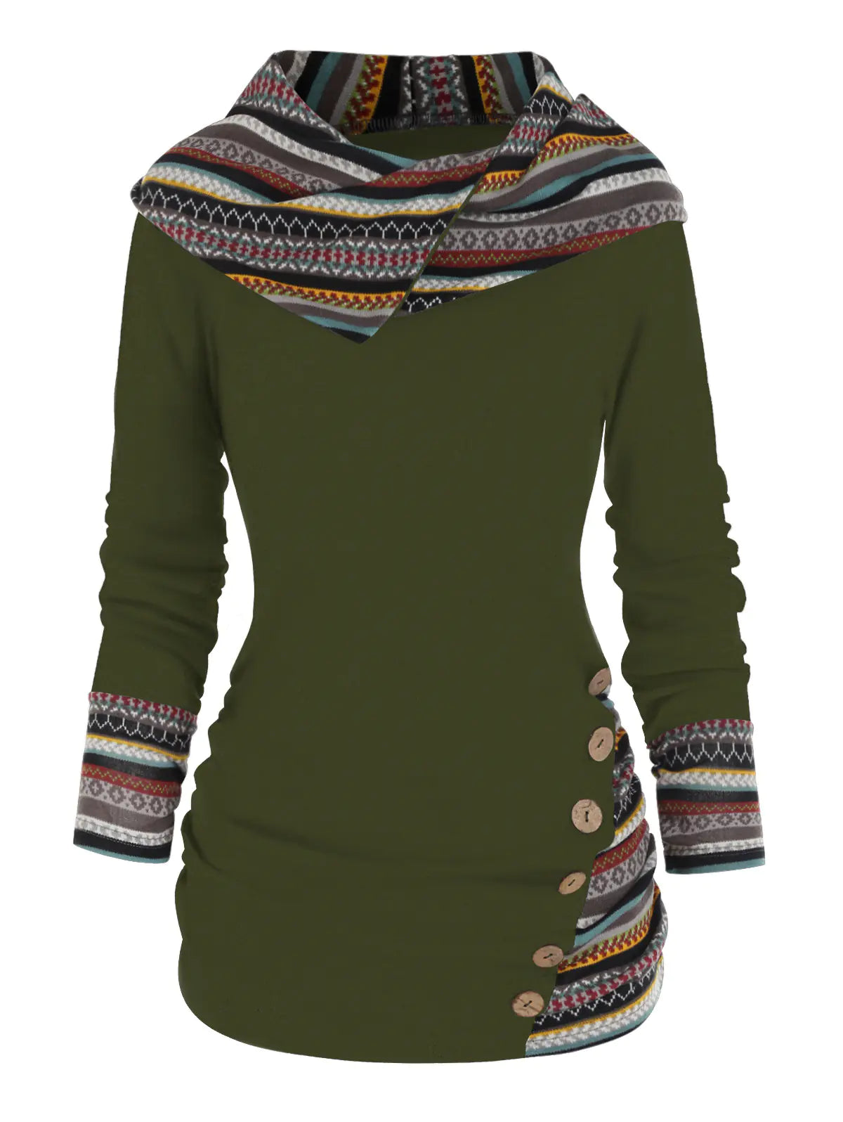 Style Loft Collection Monday Morning Meetings Knitted Long Sleeve Button-Up Top