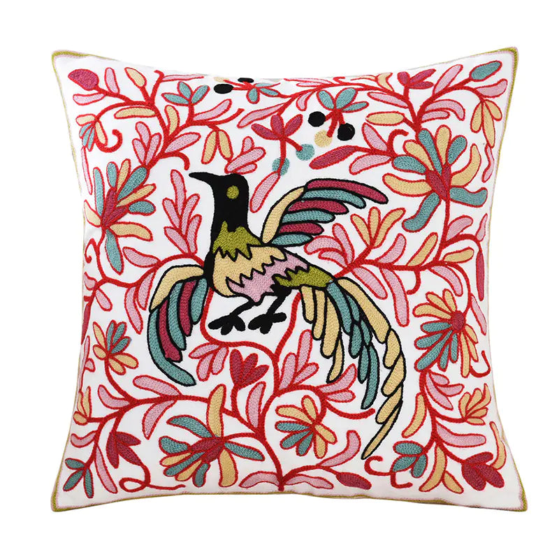 Style Loft Collection Embroidered Floral Cushion Covers