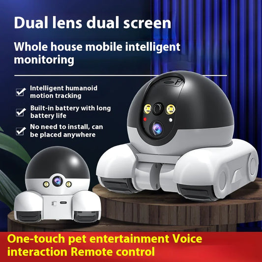 Style Loft Collection CyberStyle RoboFriend 360° HD Dual-Lens Pet Camerabot