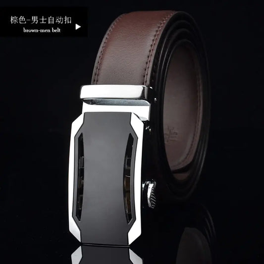 Style Loft Collection Canberra Genuine Leather Automatic Buckle Belt