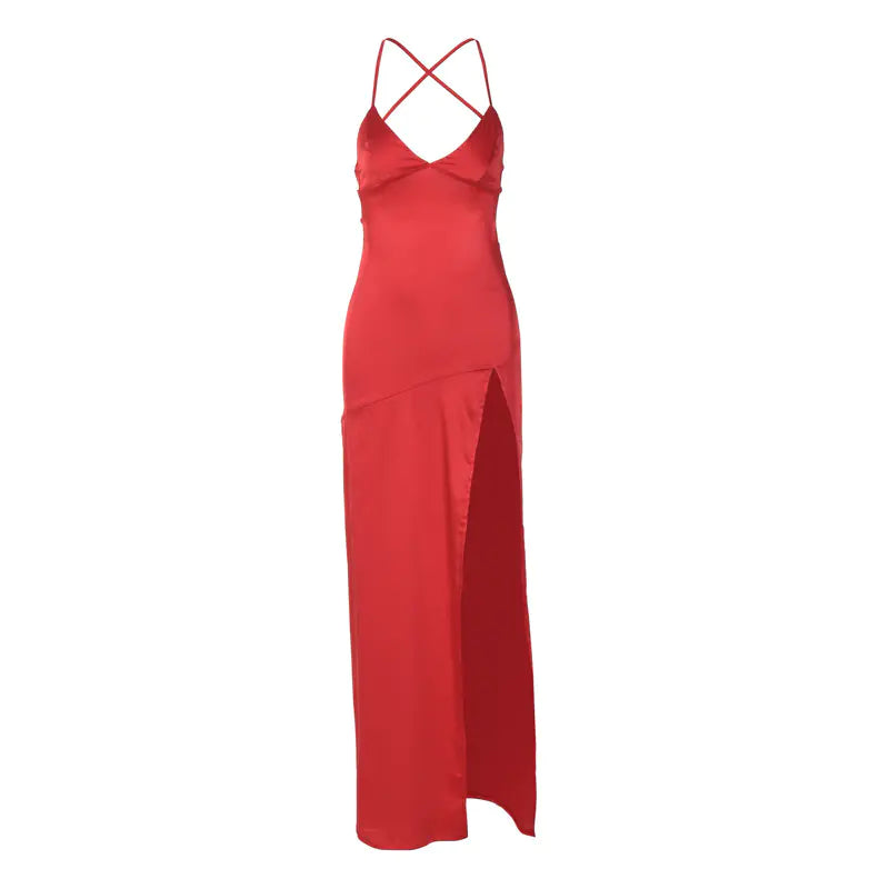 Style Loft Collection Nightlife in Monaco V-Neck Backless Dress