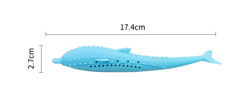 Style Loft Collection Minty Silicone Cat Toothbrush Toy