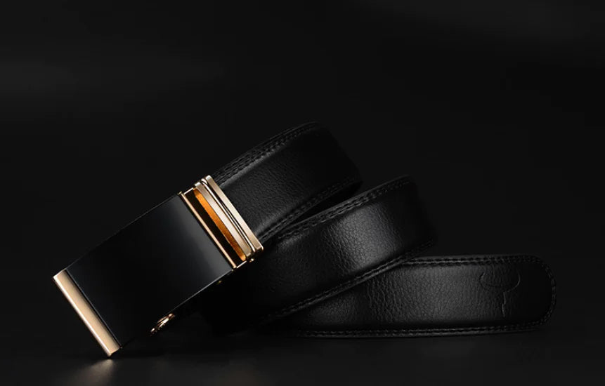 Style Loft Collection Adelaide Genuine Leather Automatic Buckle Belt