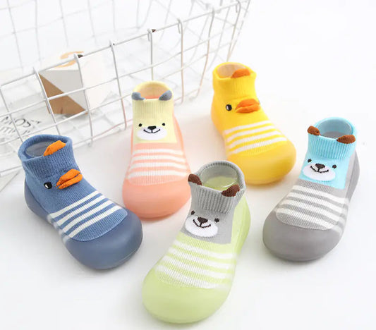 Style Loft Collection Puddle Penguin Non-Slip Baby Socks