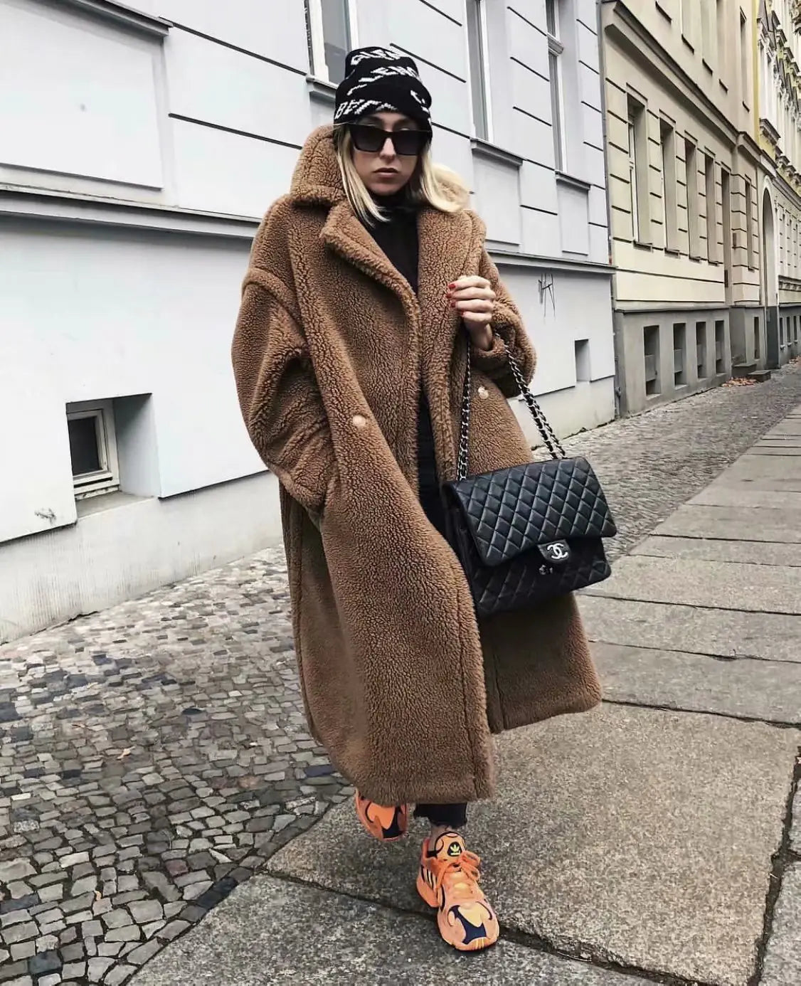 Style Loft Collection Annika Nicole Lambswool Long Coat