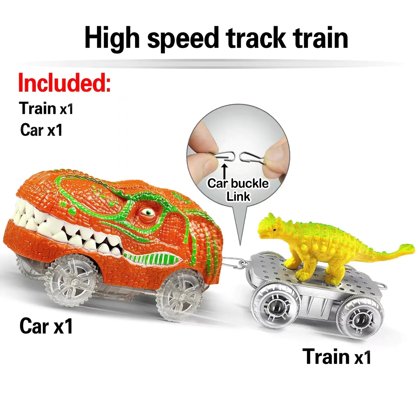 Style Loft Collection ToyStyle Electric Dinosaur Car Adventure Track