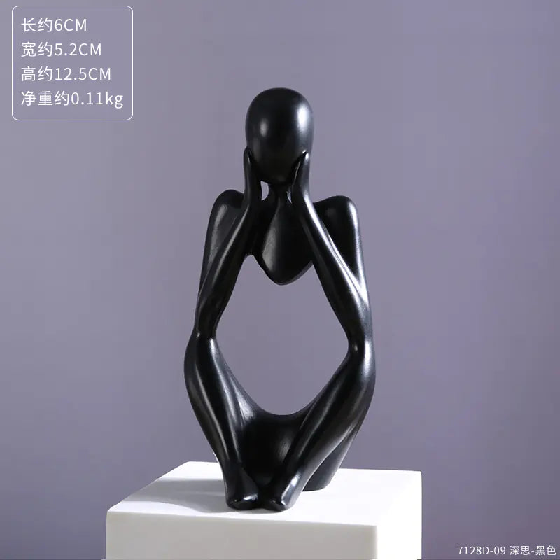 Style Loft Collection Abstract Art Thinking Figurine