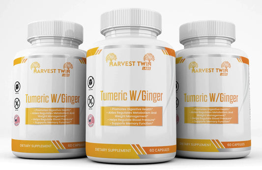 Style Loft Collection Turmeric w/Ginger for Digestion, Weight, Blood Pressure, and Memory