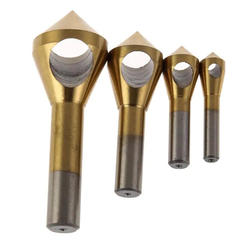 Style Loft Collection ToolStyle 4-Piece Titanium Coated Bench Drill Set