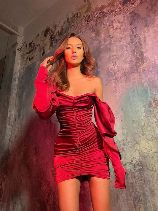 Style Loft Collection Midnight Summer in Medellin Long Sleeve Dress