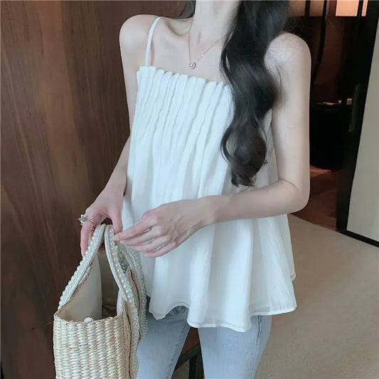 Style Loft Collection Off-Shoulder Pleated Top