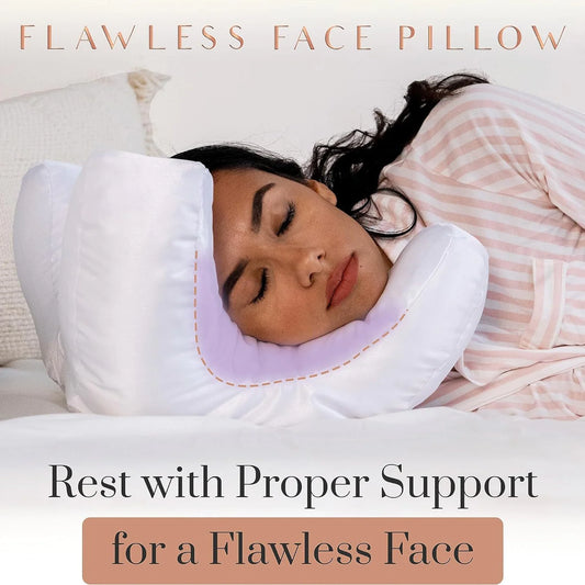 Style Loft Collection Anti-Aging Flawless Face Skincare Pillow