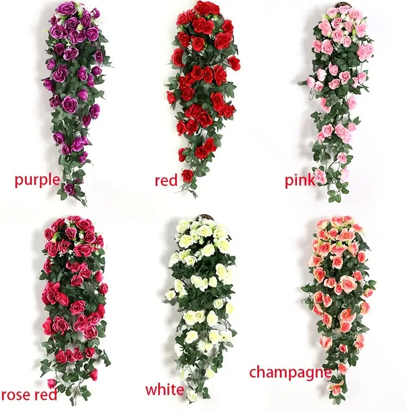 Style Loft Collection Silk Rattan Flower Vine