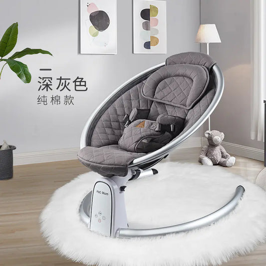 Style Loft Collection Rock Me Gently Electric Newborn and Infant Cradle