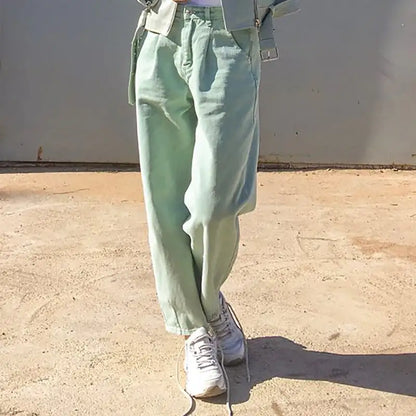 Style Loft Collection High Waist Cambridge Denim Trousers