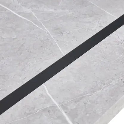 Style Loft Collection Modern 55 Inch Kitchen Table For 4