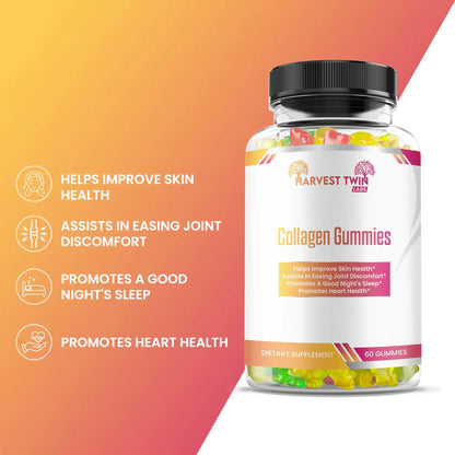 Style Loft Collection Collagen Gummies for Improved Skin, Joint, Sleep, and Heart