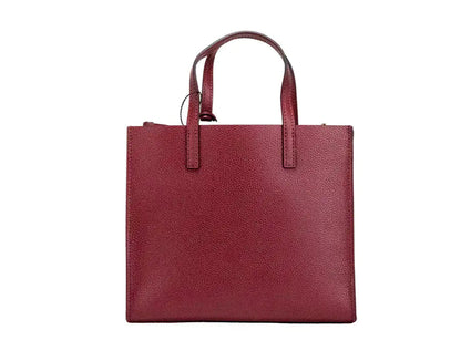Style Loft Collection x Marc Jacobs Mini Grind Pomegranate Pebbled Leather Crossbody Tote