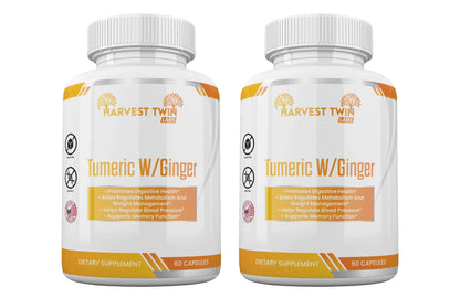 Style Loft Collection Turmeric w/Ginger for Digestion, Weight, Blood Pressure, and Memory
