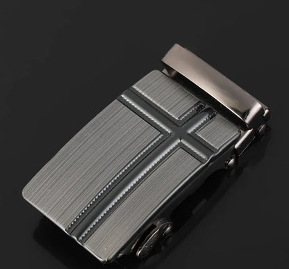 Style Loft Collection Designer Automatic Buckle Leather Belt