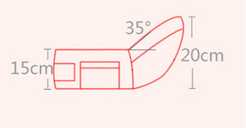 Style Loft Collection BabyLoft Back, Side, and Front Comfort Carry Pack