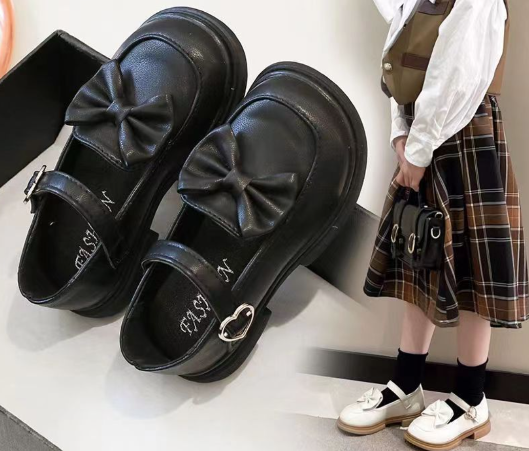 Style Loft Collection Princess Babydoll Bowtie Shoes