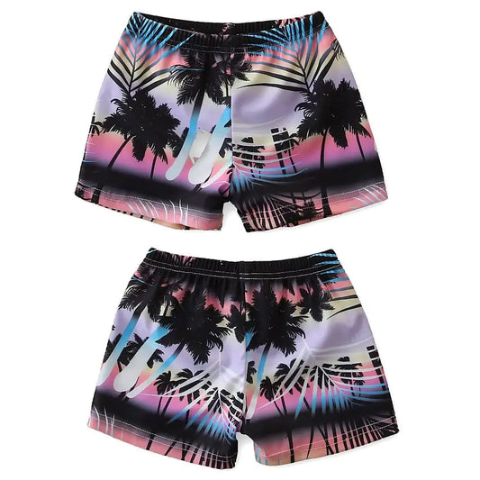 Style Loft Collection Boy's Let's Go to the Beach Swimming Trunks
