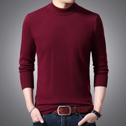 Style Loft Collection Checkpoint Half-Collar Pullover Sweater