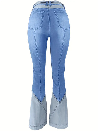 Style Loft Collection High-Waist Retro Flared Jeans