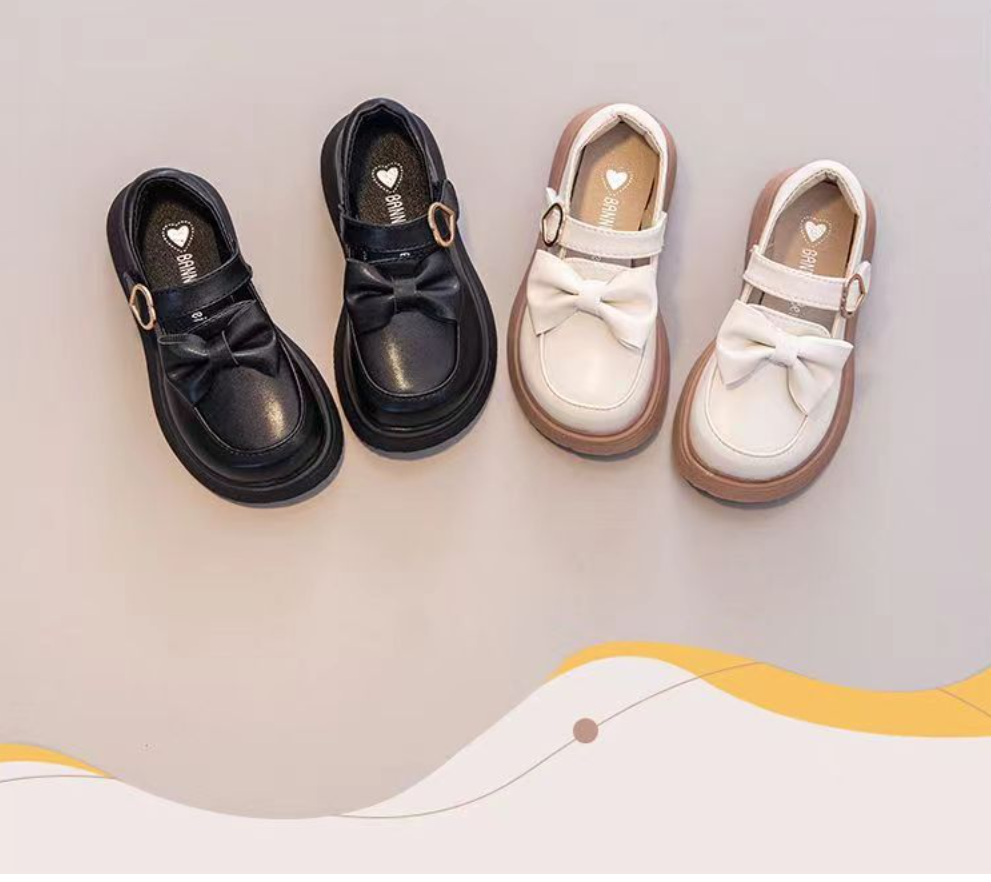 Style Loft Collection Princess Babydoll Bowtie Shoes