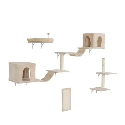 Style Loft Collection Climb & Nest Wall Cat Tree