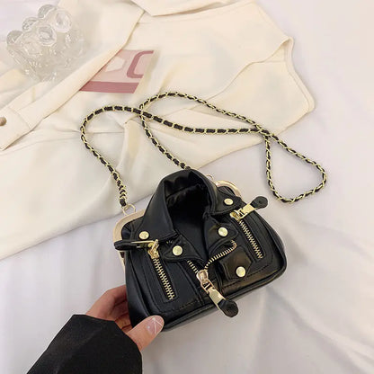 Style Loft Collection Pop My Collar Rivet Lapel Bag