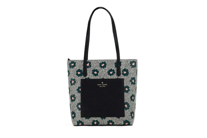 Style Loft Collection x Kate Spade Daily Saffiano Vegan Leather Herringbone Floral Tote