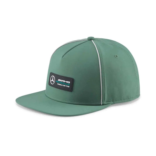 Style Loft Collection x PUMA Mercedes AMG Petronas F1 Team Adjustable Snapback Flat Brim Hat (Green)