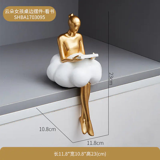 Style Loft Collection Cloud Girl Figurine