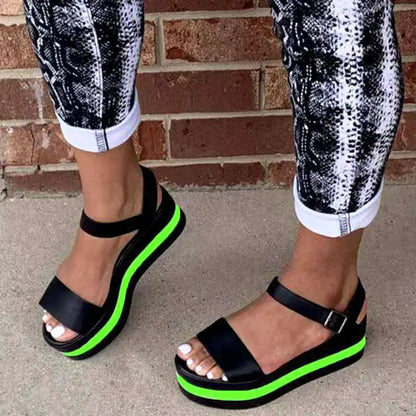 Style Loft Collection Neon Sole Sandals